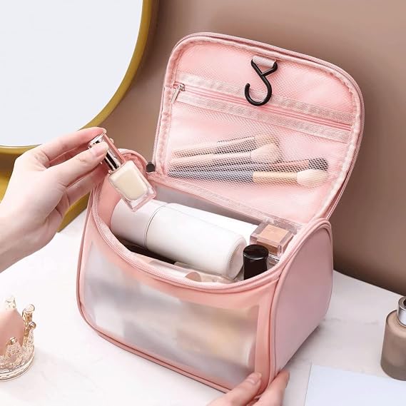 Makeup Organizer 1 Pack Travel Portable Women's Cosmetic Bag Wash Bag Makeup Bag Organizer Toiletries Women Organizer Makeup Kit Cosmetics Storage Display Box Case (Color : B) (1)