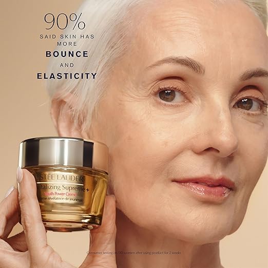 Estée Lauder Revitalising Supreme+ Youth Power Cream | Face moisturiser with Hyaluronic Acid & Peptides | Anti-Agin